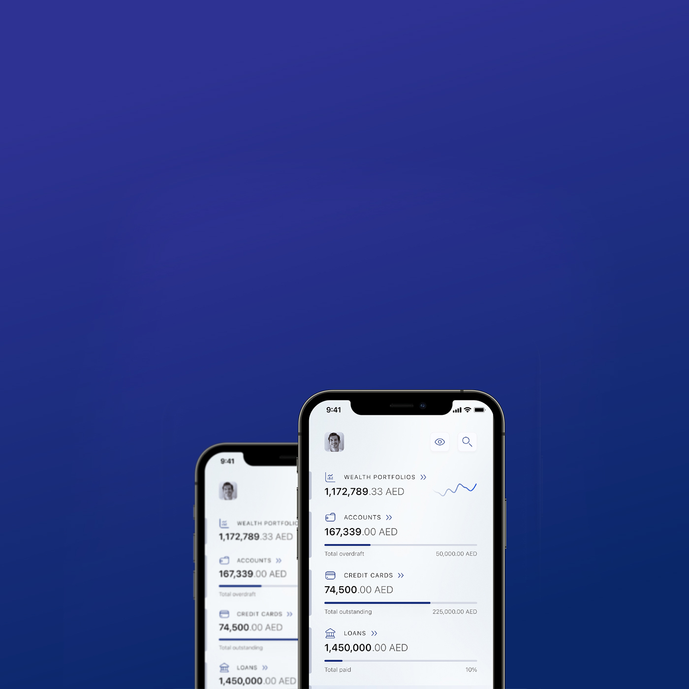 الخدمات المصرفية عبر تطبيق الهاتف المتحرك